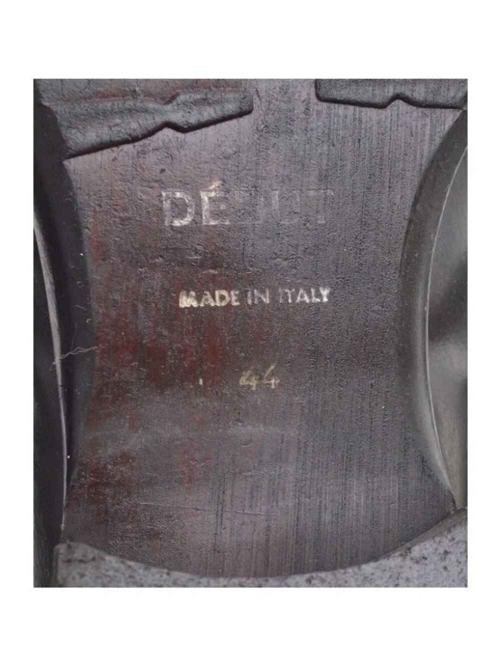 Men DEBUT Distressed Spectator Derby Oxfords 44